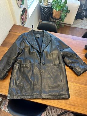 Vintage Leather Coat